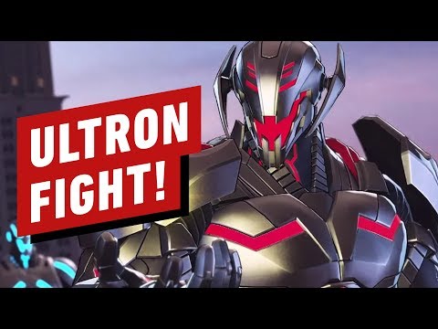 4 Minutes of Marvel Ultimate Alliance 3 Ultron Boss Fight Gameplay