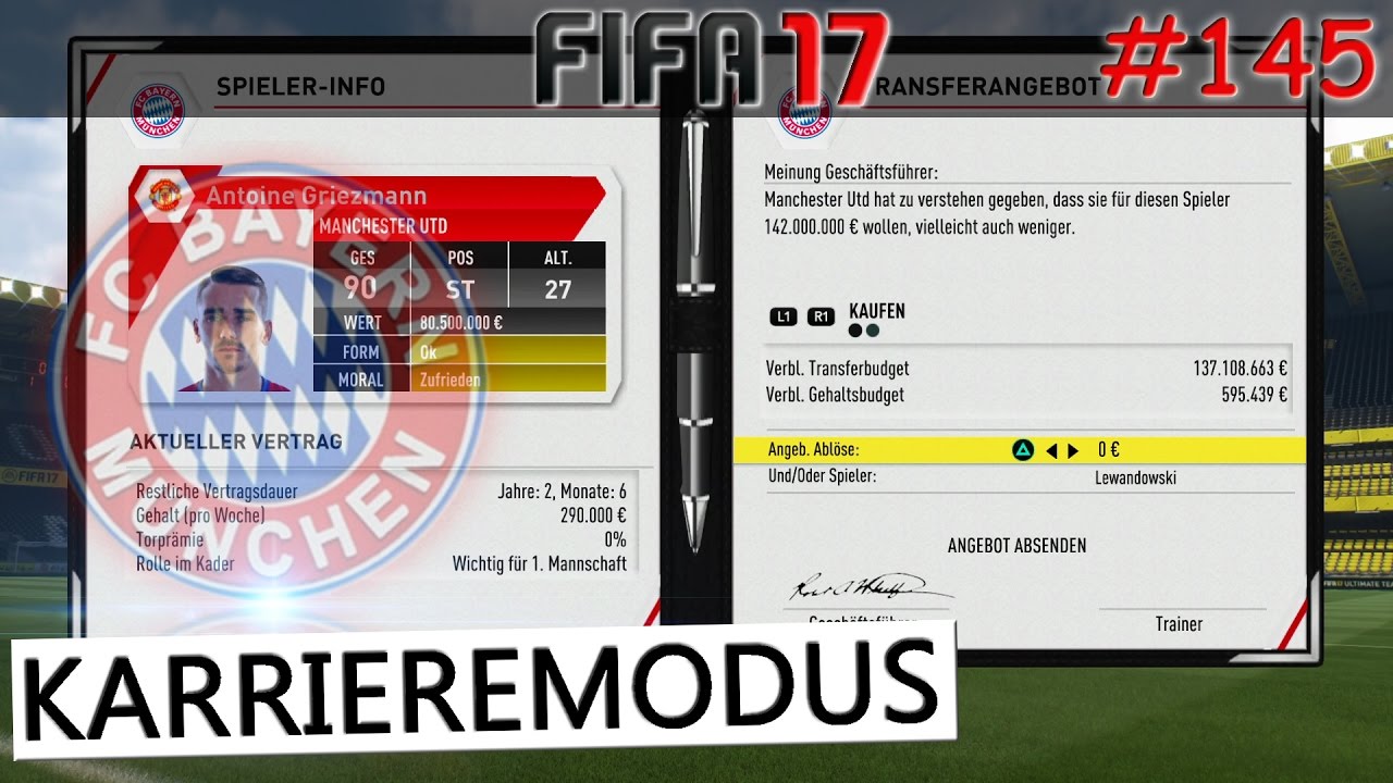 fifa 17 karrieremodus fifa 17 karrieremodus