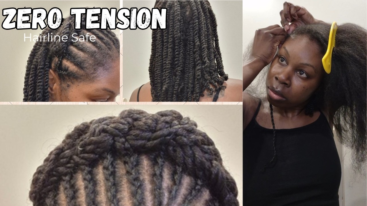 Damage-Free Protective Style: Braids & Twists for Fragile Hairlines
