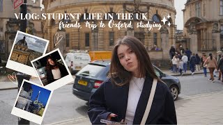 VLOG: повседневная жизнь в Англии 🇬🇧 / поездка в Oxford 🎞️ / учеба 📚 / отдых с подругами 🎀