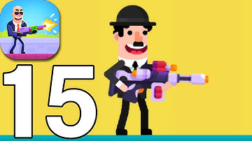 Hitmaster - Ricochet Mode Gameplay Walkthrough Levels 31-40 Part 15 (iOS,android)