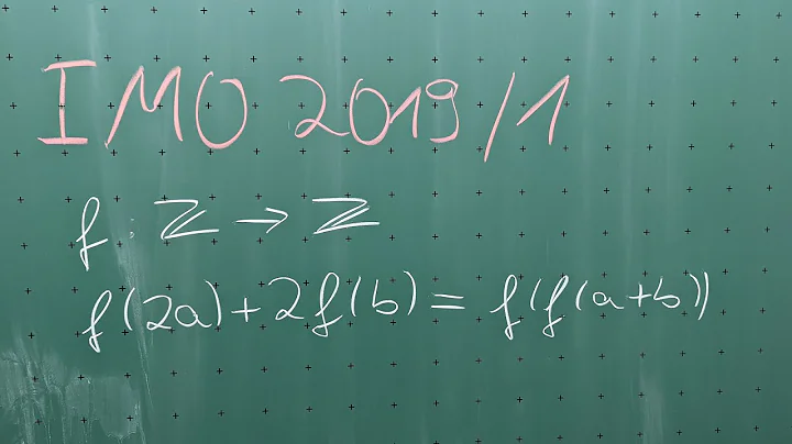 A functional equation in the integers