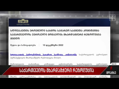 საქართველოს მხარდამჭერი რეზოლუცია