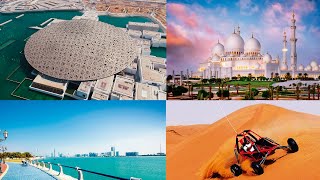 ¿Ciudad millonaria? 😲💸 ¿Por qué debes conocer Abu Dhabi? 🐪😎