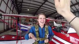 Hannah Grey's Tandem Skydive at West Tennessee Skydiving 2018