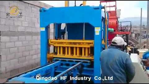 QT6-15 full automatic paver block making machine-Qingdao HF Industry Co.,Ltd