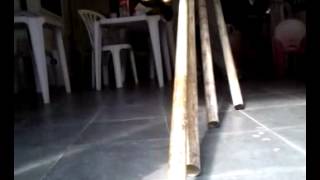 Taquara Instrumento Kamaiurá Indígena - YouTube