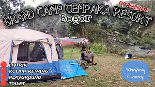 CAMPING DI GRAND CAMP CIPAYUNG RIVERSIDE, BOGOR | SAMPING CIMORY DEKET BANGET DARI JAKARTA