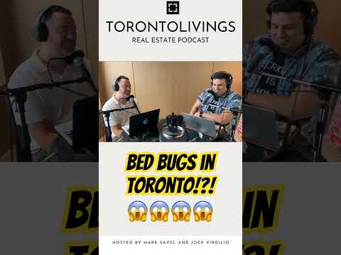 Bed bugs spotted in Toronto!!! #torontorealestate #podcast #torontopodcast
