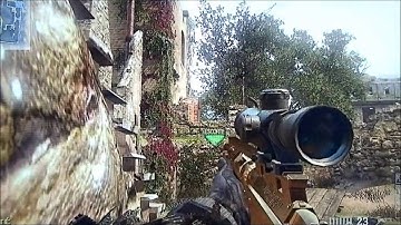 Sniper Erosion, aground MW3