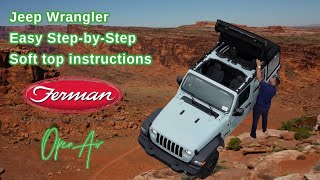 Mastering the 2024 Jeep Wrangler Soft Top: Step-by-Step Guide screenshot 1