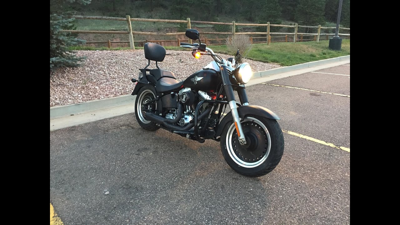 fat bob 2 into 1 exhaust