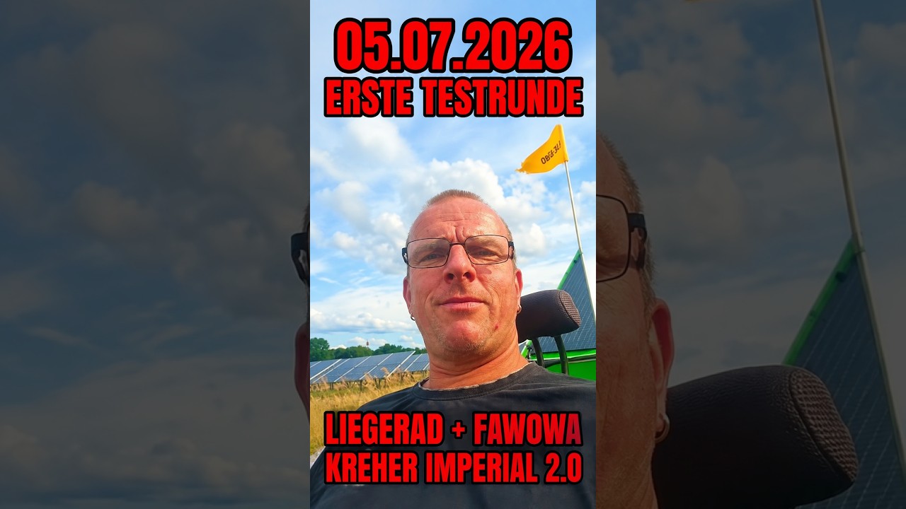 Erste Testrunde