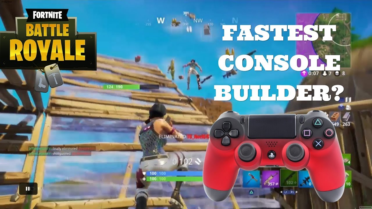 Insane Build Fights, Best Console Fortnite Player? YouTube