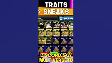 😱 NEW MULTIVERSE TOWER DEFENSE SNEAKS! TRAITS!