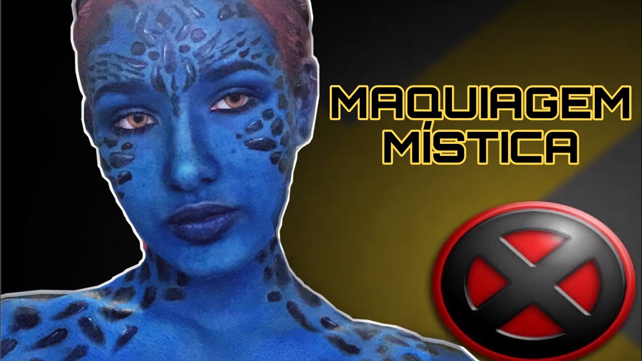 MAQUIAGEM DA MÍSTICA DE X-MEN!