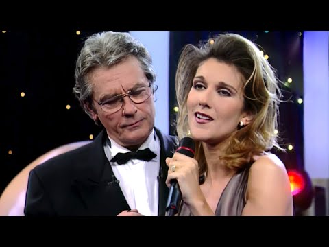Céline Dion, Alain Delon - Paroles, paroles (Reprise de Dalida) (Faites la fête, Décembre 1996)
