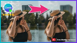 TUTORIAL | Cómo DESENFOCAR o DIFUMINAR el FONDO en Canva FREE y Canva PRO | Fácil y Rápido screenshot 2