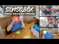 SensoBox Sensory Toys Subscription Unboxing