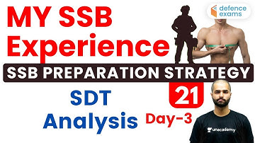 10:00 PM - SSB Interview Preparation | SDT Analysis by Pranav Sir (Day-3)