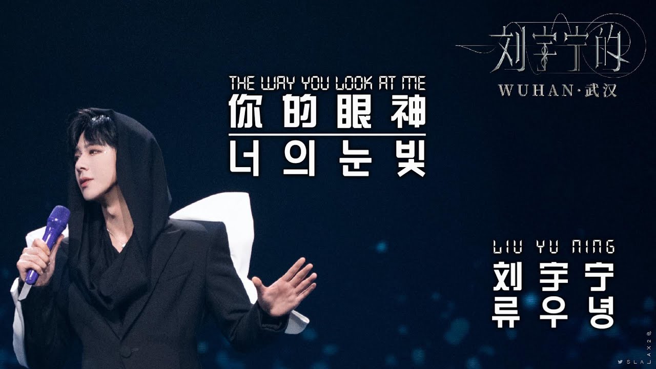 한글가사 《你的眼神》 ♬니적안신: 너의 눈빛 #류우녕 #刘宇宁