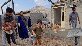 Download Lagu Construction challenge with Ali's nomadic family: Implementing a porch project for the house MP3 Download Lagu Construction challenge with Ali's nomadic family: Implementing a porch project for the house MP3