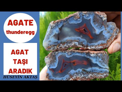 Agat Taşı Nasıl Bulunur_Gök Gürültüsü Yumurtası/How to Find Agate Stone - Thunder Egg