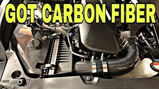 RR RACING CARBON FIBER INTAKE AND HEAT SHIELD INSTALL