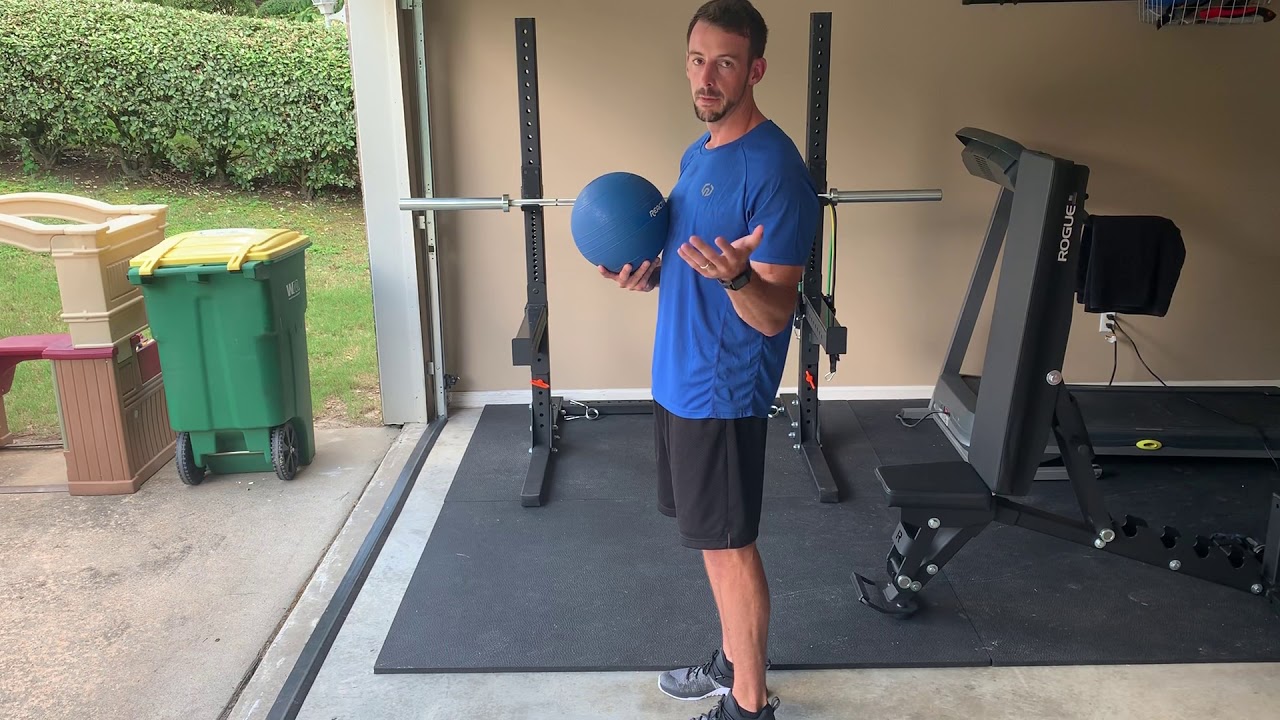 3 Way Medicine Ball Toe Touch YouTube