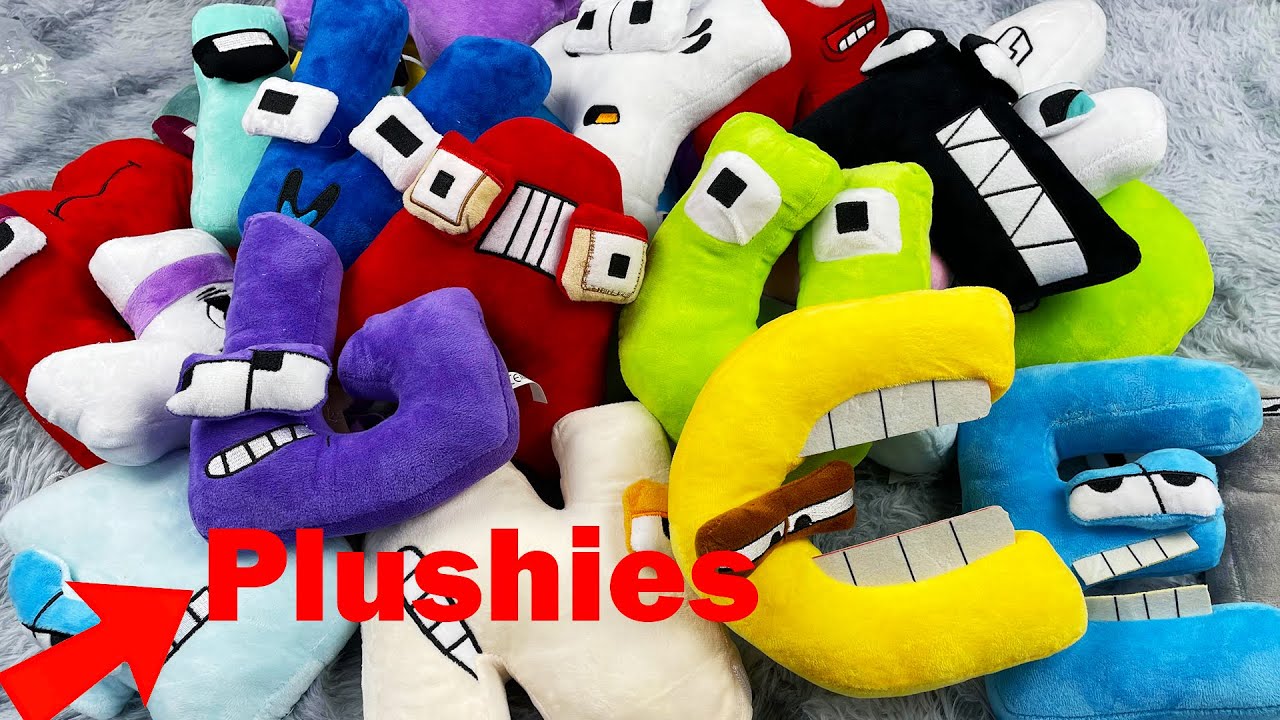 Alphabet Lore Plushies All Letters A-Z Unboxing 