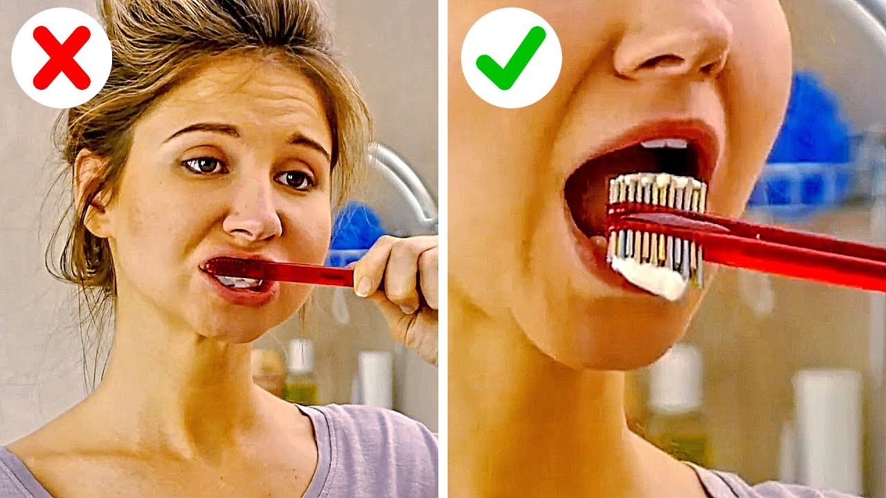 19 EXTREME TOOTHBRUSH HACKS YOU SHOULD KNOW YouTube
