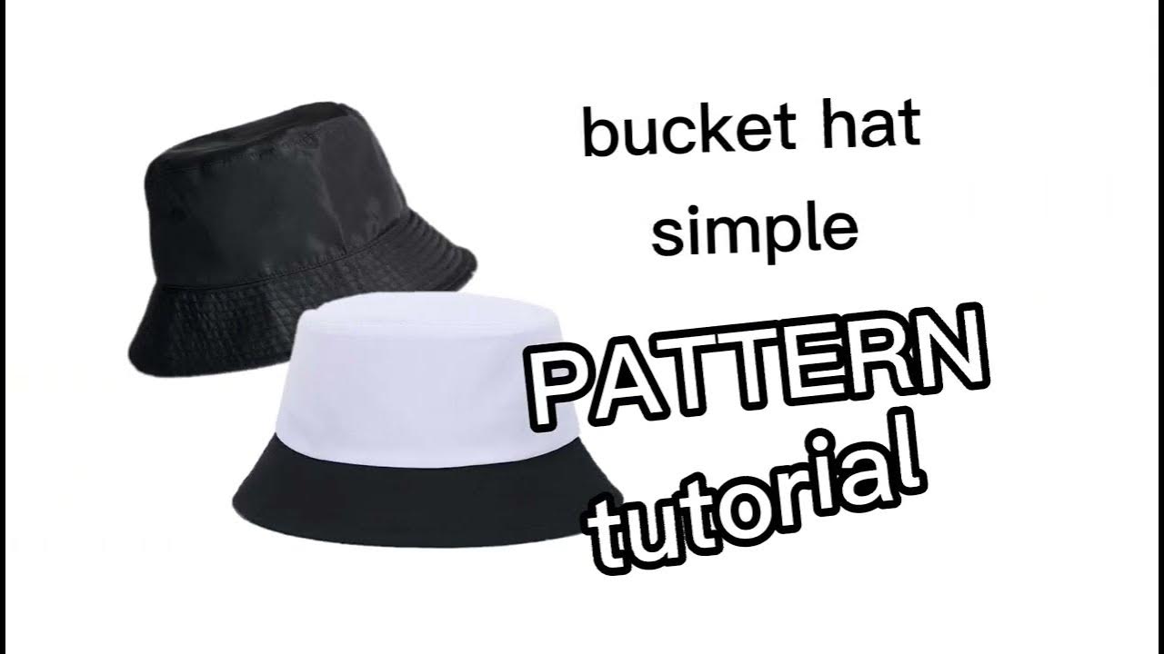 (DIY TUTORIAL) HOW TO MAKE BUCKET HAT SIMPLE PATTERN/PAANO GUMAWA NG