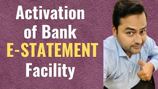 How to activate bank E-Statement in pakistan | Why it is important?