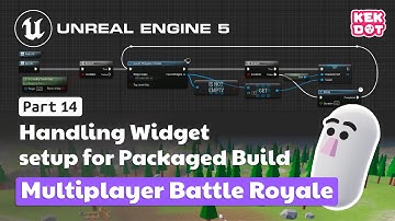 Setting up Widgets for Packaged Build | 14 | Multiplayer Battle Royale | Tutorial | Unreal Engine 5