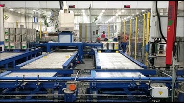 Robotic Palletizing System for Edible Oil Tins