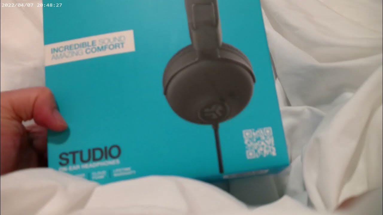 JLAB Studio Headphones unboxing with comments jlab YouTube