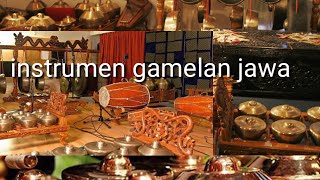 Instrumen gamelan Jawa  - backsound gending