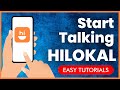 How to start talking in hilokal languages exchange app