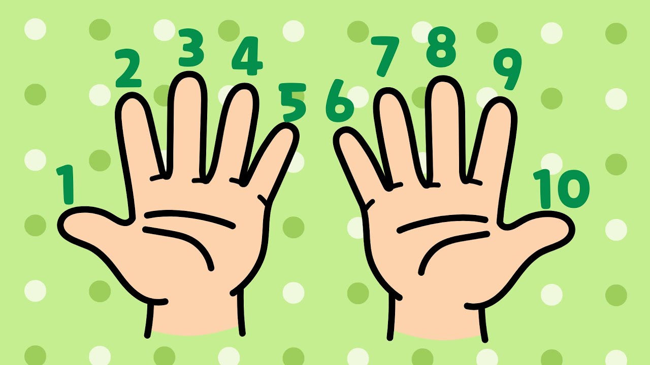 Count to 10 with Fingers! | Fun Finger Counting Song for Kids - YouTube