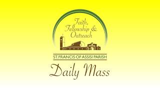Thursday Mass at 8:30 AM  on July 9th, 2026