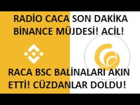 RACA COİN SON DAKİKA BİNANCE MÜJDESİ!🚀RADİO CACA KISA VADE 3X 0.0009$ SİNYALİ!🔥YENİDEN ARZ VUKUATI!🚨