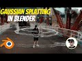 Gaussian Splatting in Blender Free Workflow