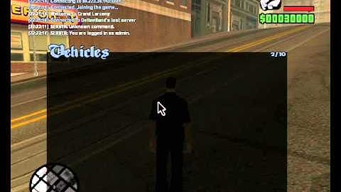 SA-MP 0.3x first look inside (RC1 test video).