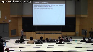 11 Mar 2015: Paging and Swapping