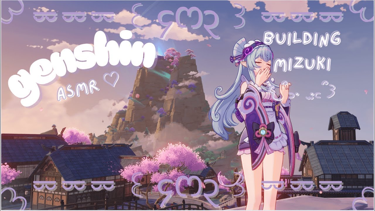 genshin asmr ♡ building mizuki ｡🍡°⋆. ࿔ whispers and keyboard ♡