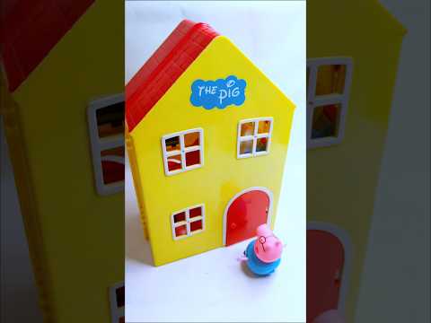satisfying with unboxing Peppa Pig House & Castle Toys Collection ASMR | Review