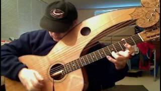 Man from Lady Lane - Harp Guitar - Don Alder see new HD version link below chords