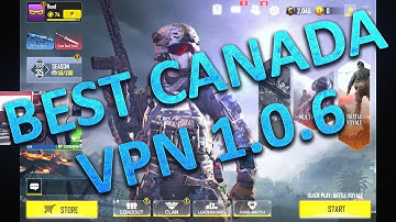 THE BEST WORKING CANADA VPN FOR CALL OF DUTY MOBILE! UPDATE 1.0.6!