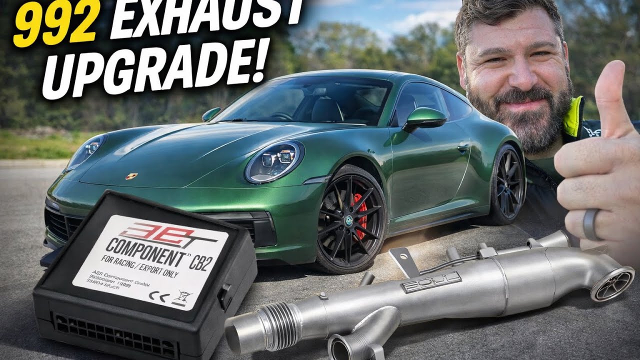 New Porsche 992 GTS Performance Exhaust Upgrade By Soul