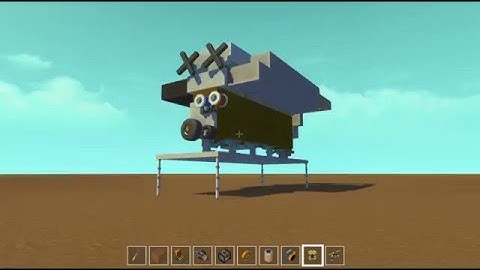 Scrap mechanic - inline 4 turbocharged engine / 4g63